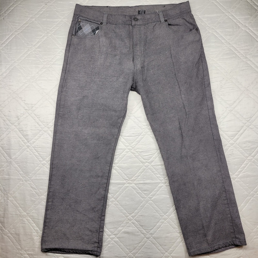 Red Ape dark gray fashion jeans men's‎ size 43X30